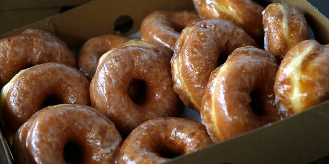 Donuts made with wheat flour contain gluten, which can be dangerous if eaten by people with gluten allergies or celiac disease.