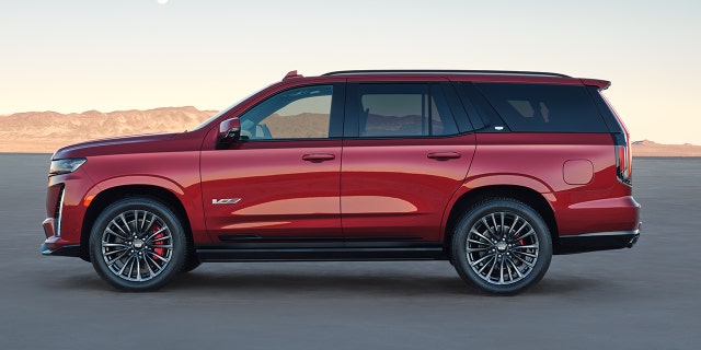 The Escalade-V is powered by a 682 hp V8.