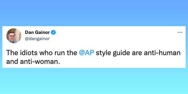 Associated Press Style Guide Adds Phrase “Pregnant People” 5 Dan Gainor slams new AP style guide update concerning
