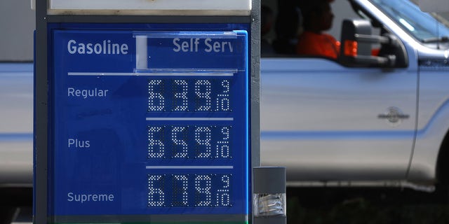 SAN RAFAEL, CALIFORNIA - MAY 20: Gas prices over $6.00 per gallon are displayed at a Chevron gas station on May 20, 2022 in San Rafael, California. 
