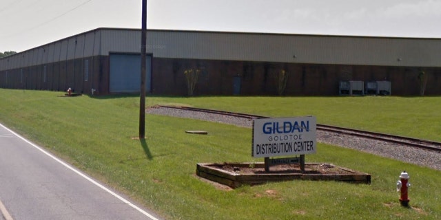 The Gildan Distribution Center in Mebane.