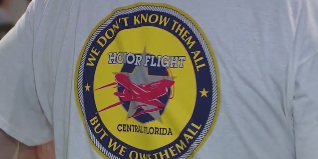 Honor Flight Central Florida member.
