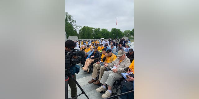 Veterans sharing a day of honor at America’s memorials.