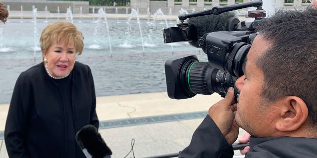 Former Sen. Elizabeth Dole, Bob Dole's widow, in an interview celebrating the Honor Flight Network.