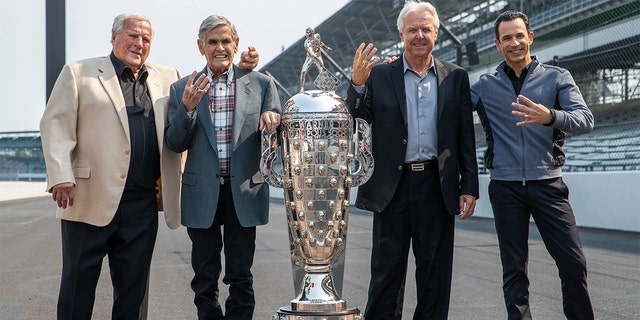 A.J. Foyt, Al Unser Sr., Rick Mears and Helio Castroneves are the only four-time winners of the Indy 500.