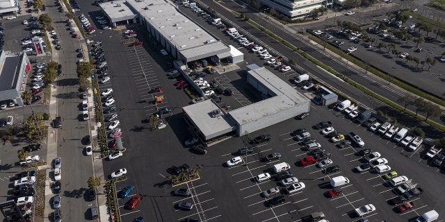 Car dealers like this Kia store in Richmond, California, are desperate for quality used vehicle inventory.