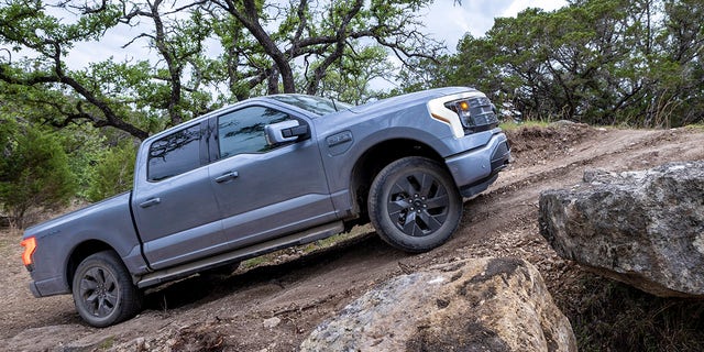 The F-150 Lightning has a locking rear differential.