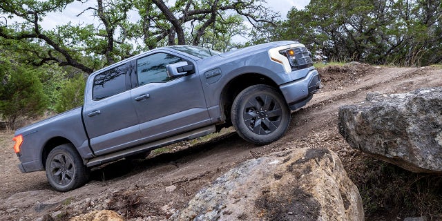 The F-150 Lightning has a locking rear differential.