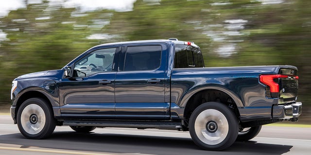 The F-150 Lightning shares its body with other F-150s.