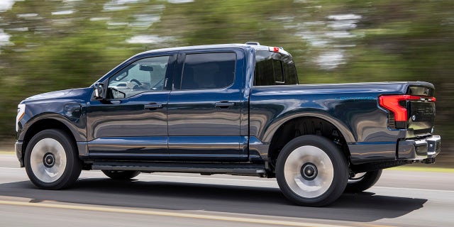 The F-150 Lightning shares its body with other F-150s.