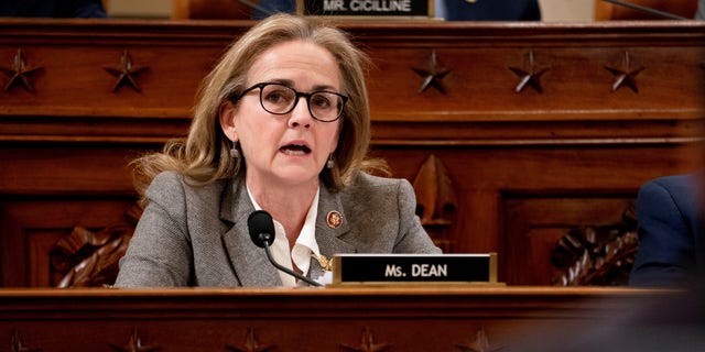 Representative Madeleine Dean, a Democrat from Pennsylvania, speaks during a House Judiciary Committee hearing in Washington, D.C., U.S., December 12, 2019. Andrew Harrer/Pool via REUTERS