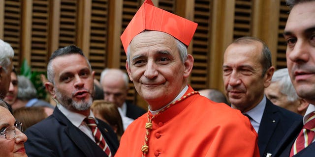 Cardinal Matteo Zuppi, at the Vatican on Oct. 5, 2019, is the new head of the Italian bishops conference.