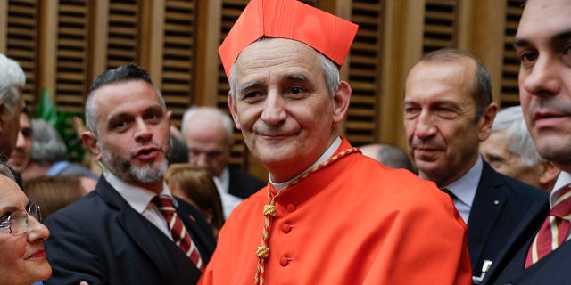 Cardinal Matteo Zuppi, at the Vatican on Oct. 5, 2019, is the new head of the Italian bishops conference.