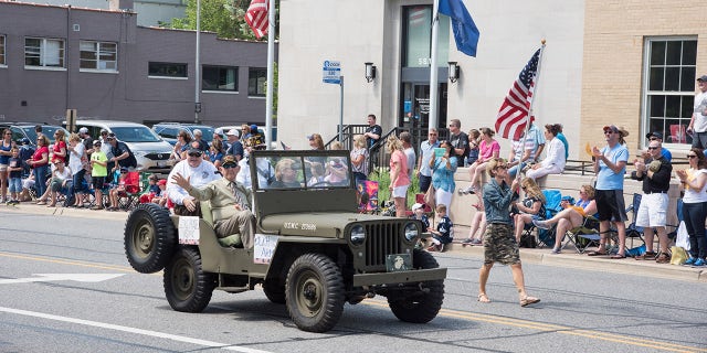 Perhaps no vehicle is more fitting for chauffeuring a WWII veteran than a Willys MB that also served in the war.