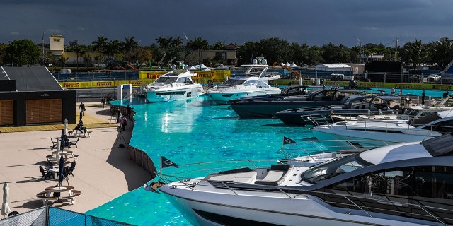 Formula One Miami Grand Prix: 6 wild things you need to know about the big race 6 Yachts have been dry-docked inside the track to be used as viewing platforms.
