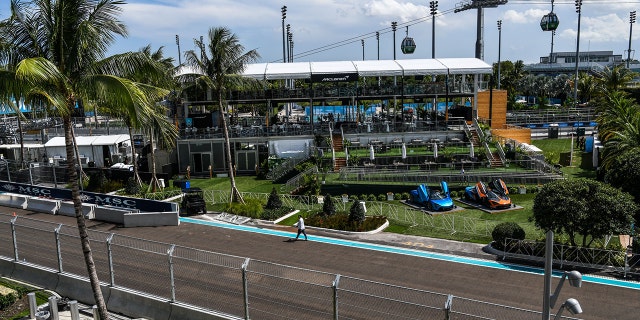 Formula One Miami Grand Prix: 6 wild things you need to know about the big race 4 A cable car has been installed to get people from one end of the Miami Grand Prix venue to the other.