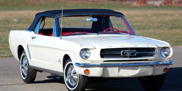One of three Magic Skyway Mustangs known to exist is being auctioned at the Mecum Indy event.