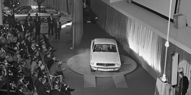 The original Ford Mustang debuted at the 1964 World's Fair.