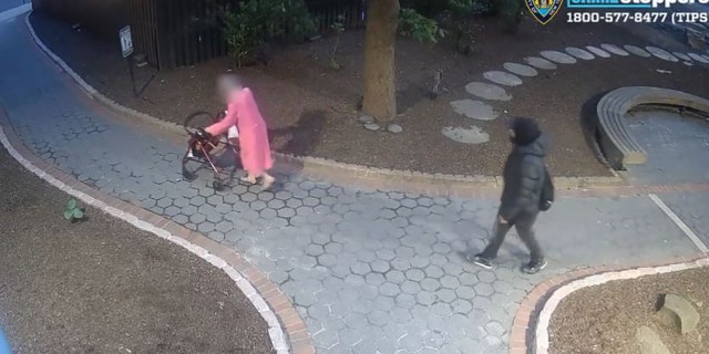 A purse-snatcher robbed a 90-year-old woman who was walking in Manhattan's Upper West Side on May 10.