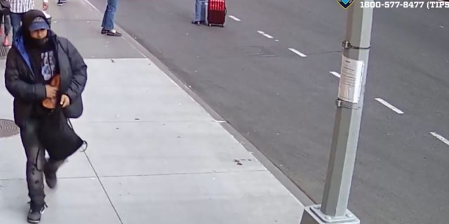Police are searching for a male suspect in connection with a purse-snatching that occurred on May 10 in the Upper West Side neighborhood of Manhattan.