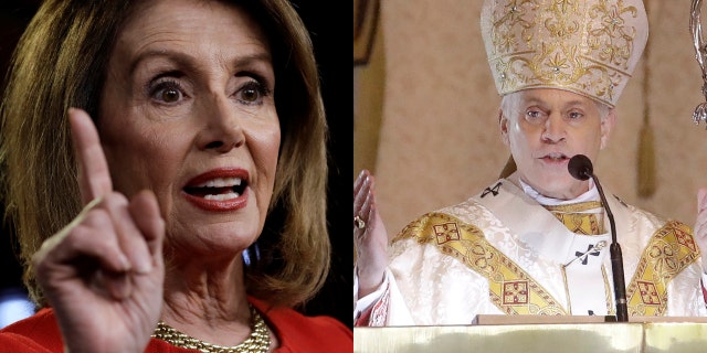 House Speaker Nancy Pelosi and San Francisco Archbishop Salvatore Cordileone