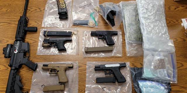 The Prince William County Police Department seized drugs and several firearms this week.