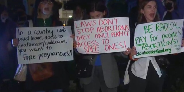 Roe v. Wade protest