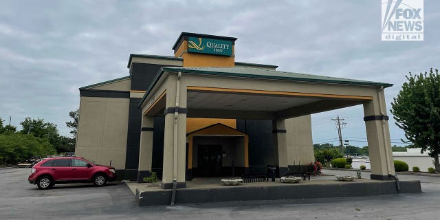 Quality Inn in Florence, Alabama, where corrections officer Vicky White stayed before escape. May 9, 2022.  