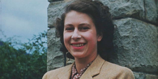 An image taken from the video "Elizabeth: The Unseen Queen" of 20-year-old Princess Elizabeth on a visit to South Africa in 1947. A new documentary will reveal unseen footage of Queen Elizabeth II. 