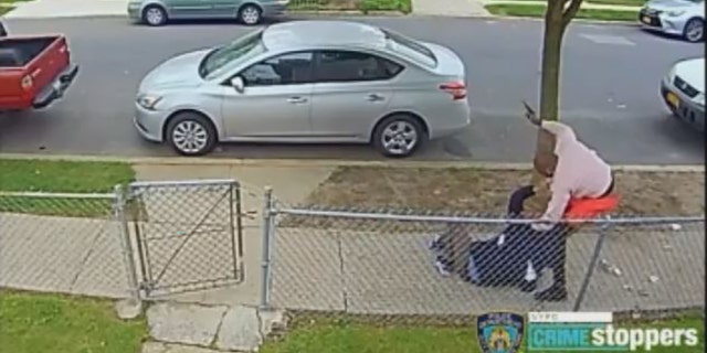 The suspect stole about $4,200 from the victim's jacket pocket before fleeing, police said.