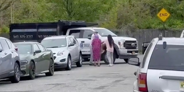 Florence Ngwu and her family attempted to confront the suspect in the stolen truck after he struck several cars on the dead-end road.