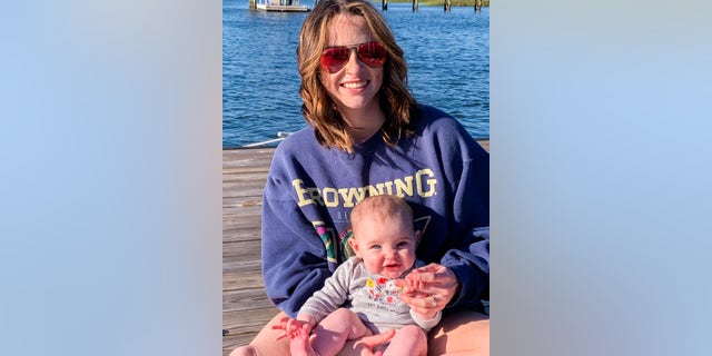 Sara Owens, from South Carolina, is pictured with her six-month-old daughter, Naomi Reece. (Sara Owens)
