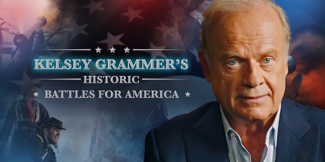 Award-winning actor, producer and director Kelsey Grammer will be at the helm of a new American History series on Fox Nation debuting on May 1, "Kelsey Grammer’s Historic Battles for America."