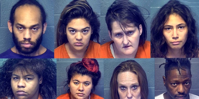 The Oklahoma City Police Department has arrested Saniya Alexander, Melissa Wheeler, Chevaun Gibson, Kenneth Nelson, Sarah Hayes, Karen Gonzales, Thalia Gibson and Steven Hill in connection to the trafficking case of a 15-year-old girl from a Dallas Mavericks game.