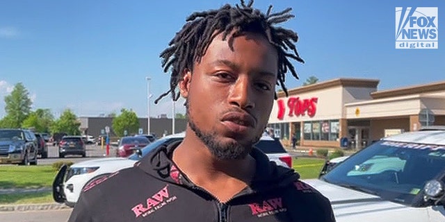 Taisiah Stewart, 20, who recently moved to New York state from Georgia to live with his mother, said he sprinted to safety after witnessing the first woman get shot outside the store’s front window.
