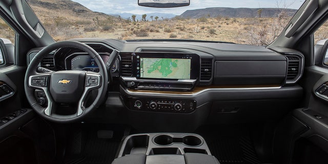 The LT's interior has the same style, but is trimmed in different materials than the High Country's.