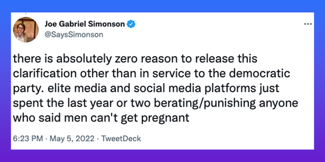 Associated Press Style Guide Adds Phrase “Pregnant People” 4 Joe Gabriel Simonson blasts new AP style guide update concerning