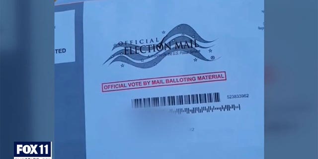 The Los Angeles County Registrar’s Office said a mail tray was found containing approximately 104 unopened, outbound Vote by Mail ballots.