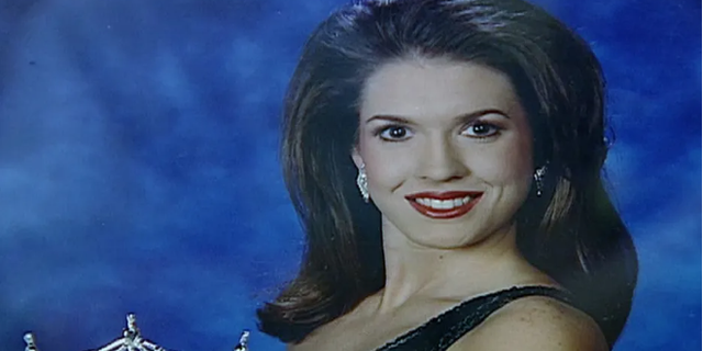 Tara Grinstead is seen posing with one of her pageant crowns in a photo provided by family.