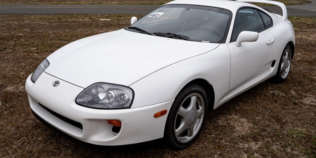 This 1993 Supra has just 8,169 on the odometer.