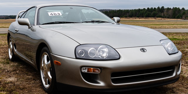 This 1998 Toyota Supra was sold for a record 8,725.