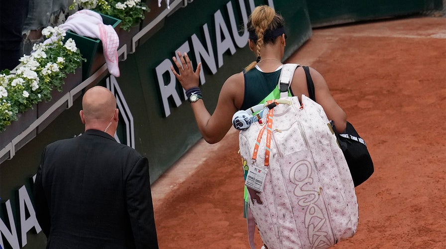 Naomi Osaka bounced from French Open after first round loss to Amanda Anisimova