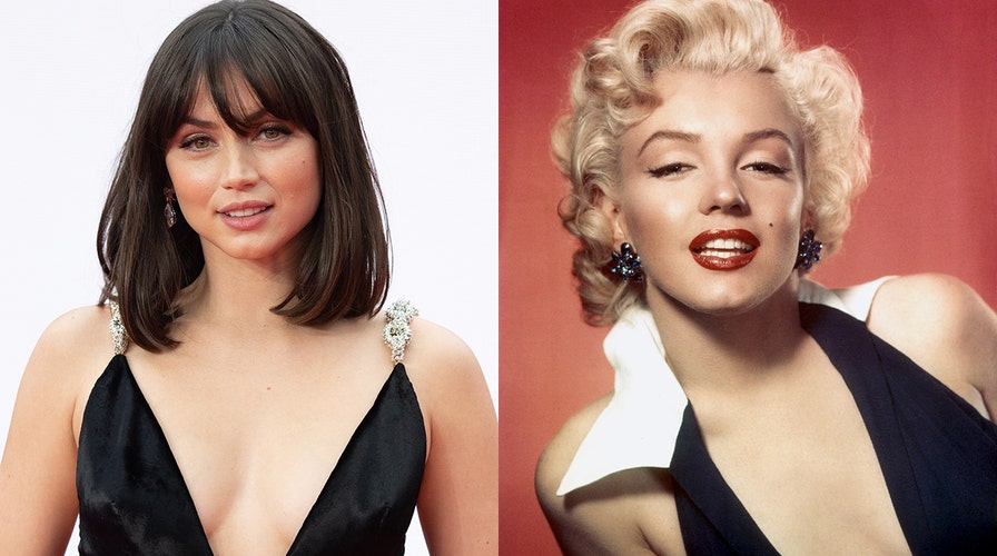 Ana de Armas seen as Marilyn Monroe for first time in Netflix's
