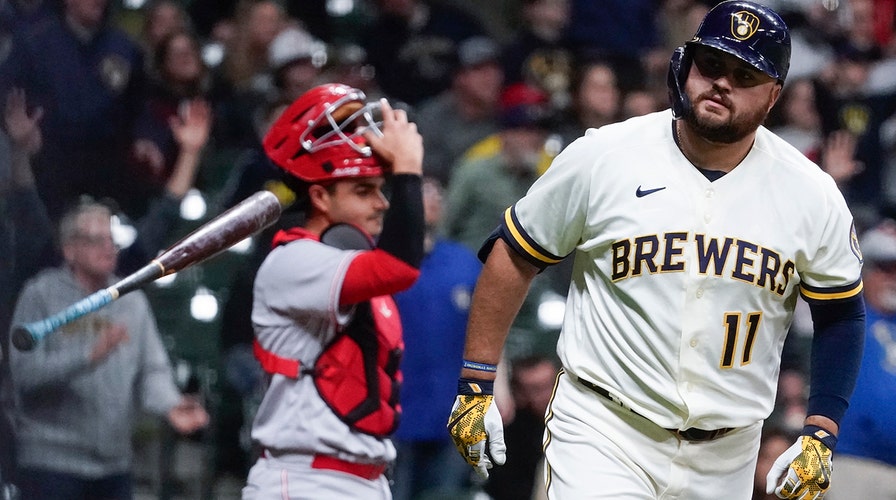 Rowdy Tellez sets franchise single-game RBI record as Brewers crush  historically bad Reds 