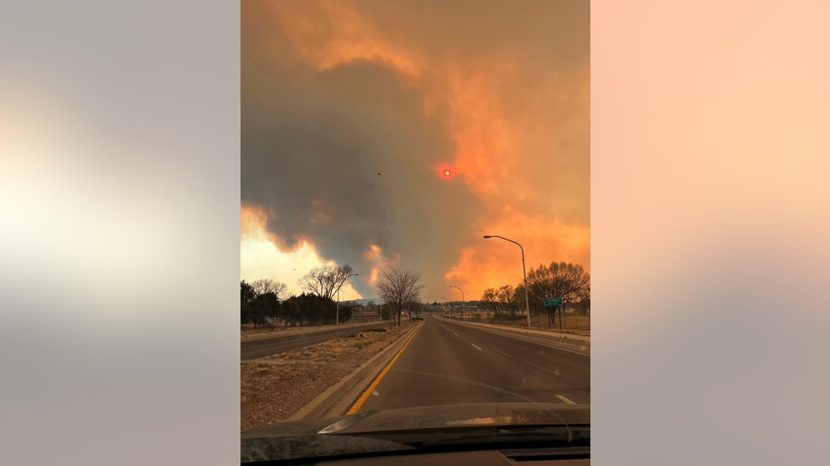 New Mexico wildfire