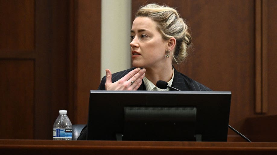 Amber Heard at the defamation jury trial
