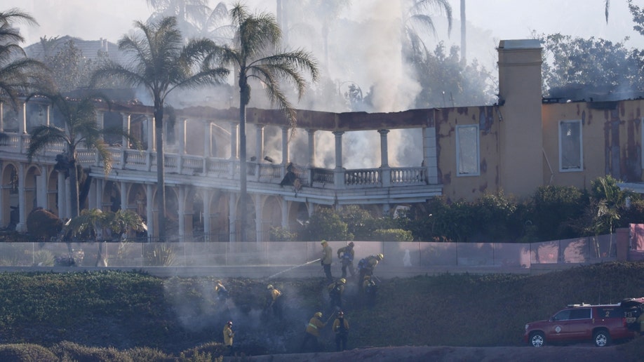 Fire in Laguna Niguel