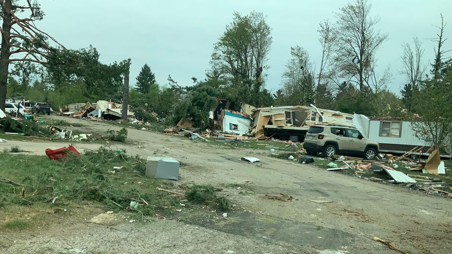 Michigan tornado aftermath