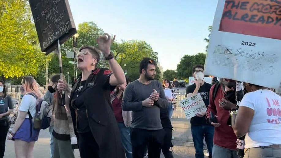 abortion protest Supreme Court