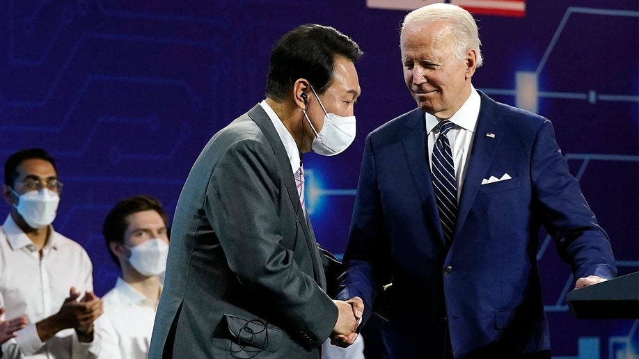 President Biden and South Korean President Yoon Suk Yeol